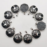 ShimmerStone Tree of Life Necklace Pendant for Jewelry Making