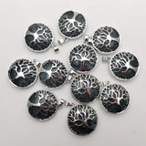 ShimmerStone Tree of Life Necklace Pendant for Jewelry Making
