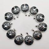 ShimmerStone Tree of Life Necklace Pendant for Jewelry Making