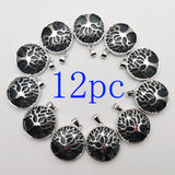 ShimmerStone Tree of Life Necklace Pendant for Jewelry Making