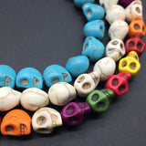 Turquoise Skull Skeleton Loose Beads DIY Jewelry Accessory