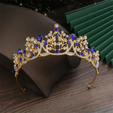 Bridal Rhinestone Crown Hair Jewelry