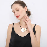 Metal Round Non-fading Party Necklace Choker