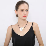 Metal Round Non-fading Party Necklace Choker