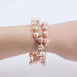 Adjustable Pearl Bracelet for Women