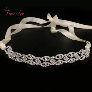 Bridal Wedding Headband Crystal Rhinestone Hairband RE683