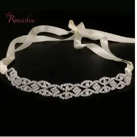 Bridal Wedding Headband Crystal Rhinestone Hairband RE683