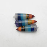 4pc Orgone 40x14mm Retro Reiki Healing Stone Pendant Charms