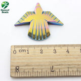 Hematite Rainbow Pigeon Pendant DIY Accessories HP1142