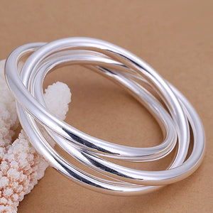 S925 Silver Bracelet, B75