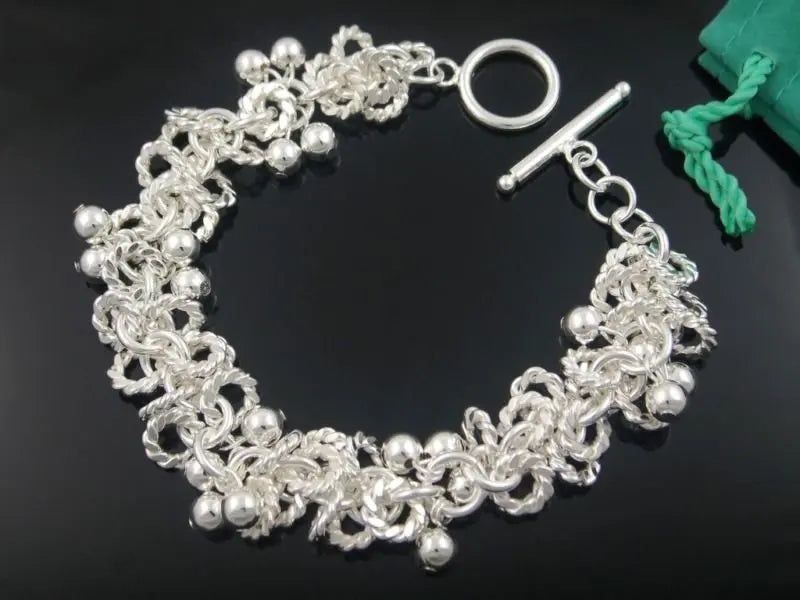 S925 Sterling Silver Bracelet B155