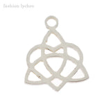 20pcs Stainless Steel Charm for DIY Jewelry Making