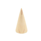 Lychee Japanese Style 3pcs Wood Finger Ring Display Holder Stand