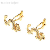 Flying Dragon Shaped Cufflinks for Men Wedding Shirt Suits