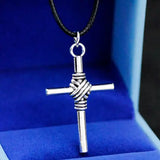 10pcs Retro Cross Pendants Necklaces Alloy Charms HJ24