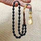 Green Resin Tasbih 33 Prayer Beads Muslim Arabic Islamic Jewelry