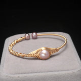 Freshwater Pearl Eye Bracelet for Women