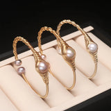 Freshwater Pearl Eye Bracelet for Women