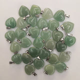 AVENTURINE 15mm Heart Pendants for Jewelry Making 50pcs/lot