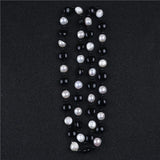 Freshwater Pearl and Agate Necklace