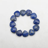 12pc Natural Lapis Lazuli Water Drop Loose Bead for Jewelry Making