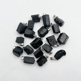 Tourmaline Crystal Gem Reiki Pendant Necklace Healing Stone Charm 24pc