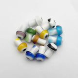 Glass Pendant for Jewelry Making Mushroom Charm DIY Accessories 12PC 15X20MM