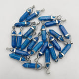 Natural Gem Stone Pendant Necklace for DIY Jewelry Making