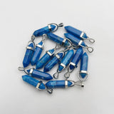 Natural Gem Stone Pendant Necklace for DIY Jewelry Making