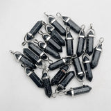 Synthetic Turquoise Stone Pendant Necklaces for Jewelry Making 24pcs