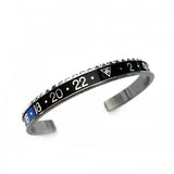 Stainless Steel Bangles Cuff Couple Bracelet for Biker Sport Jewelry BG0058