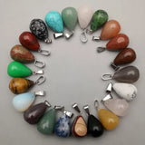 Water Drop Stone Pendants Mixed Point 50pcs/lot
