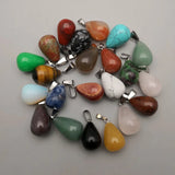 Water Drop Stone Pendants Mixed Point 50pcs/lot