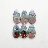 Orgone 42x23mm 10pc Natural Stone Pendant for Jewelry Making