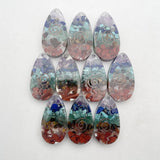 Orgone 42x23mm 10pc Natural Stone Pendant for Jewelry Making