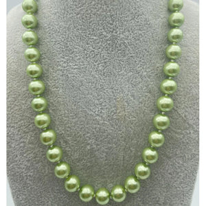 10mm Green South Sea Shell Pearl Necklace