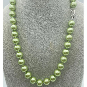 10mm Green South Sea Shell Pearl Necklace