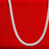 925 Silver Snake Chain Necklace 50-60cm