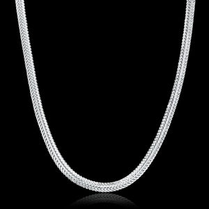 925 Silver Snake Chain Necklace 50-60cm