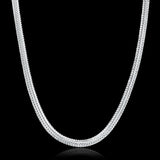 925 Silver Snake Chain Necklace 50-60cm