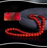 Natural Agate Chalcedony Necklace for Mother's Birthday
