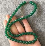 Natural Agate Chalcedony Necklace for Mother's Birthday