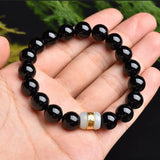 Fine Jewelry Red Green Inlaid Jade Road Pass Bracelet