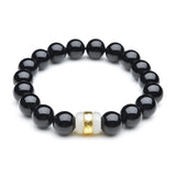 Fine Jewelry Red Green Inlaid Jade Road Pass Bracelet