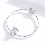 Europe Bracelet 925 Sterling Silver Halloween King Skeleton Beads