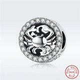 Europe Bracelet Silver 925 CZ Scorpio Beads for Jewelry Making