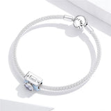 Europe 925 Sterling Silver Camera Beads Enamel Charm DIY Bracelet Jewelry
