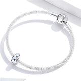 Europe Bracelet 925 Silver Beads Zircon Buckle DIY Woman Jewelry