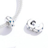 Europe Bracelet 925 Silver Beads Zircon Buckle DIY Woman Jewelry
