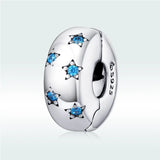 Europe Bracelet 925 Silver Beads Zircon Buckle DIY Woman Jewelry